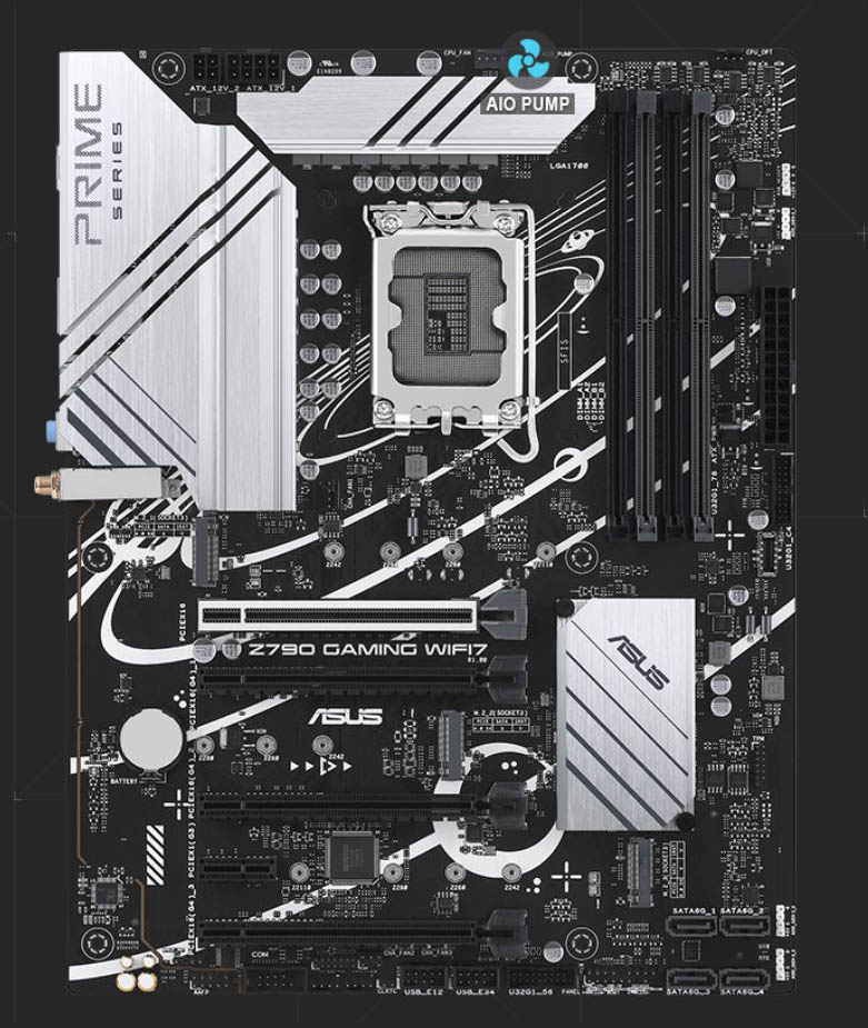 ASUS Z790 GAMING WIFI7 (LGA 1700) ATX motherboard with PCIe 5.0